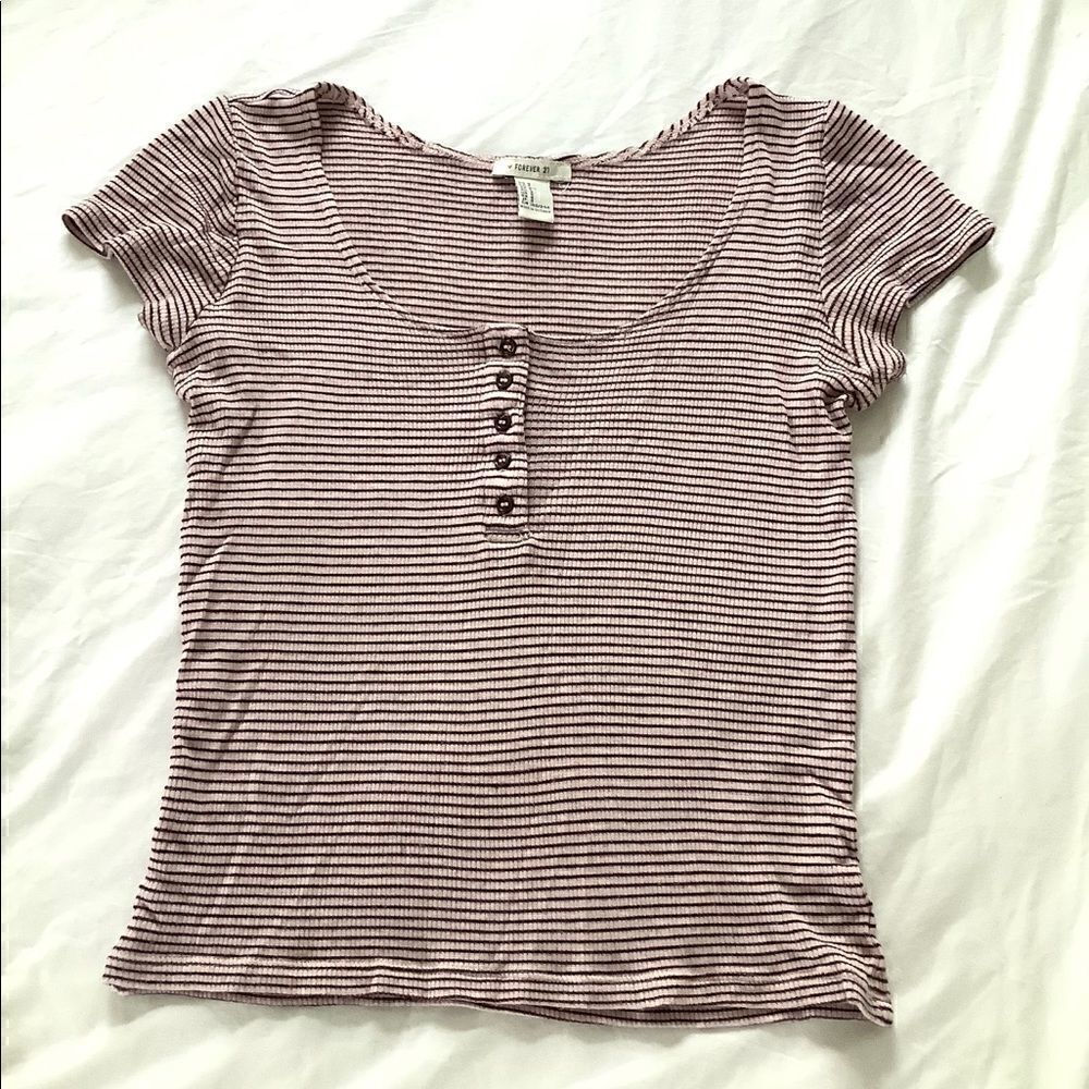 Forever 21 casual scoop neck T size S